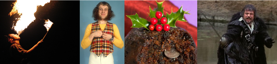 Fire Eater Christmas Pudding